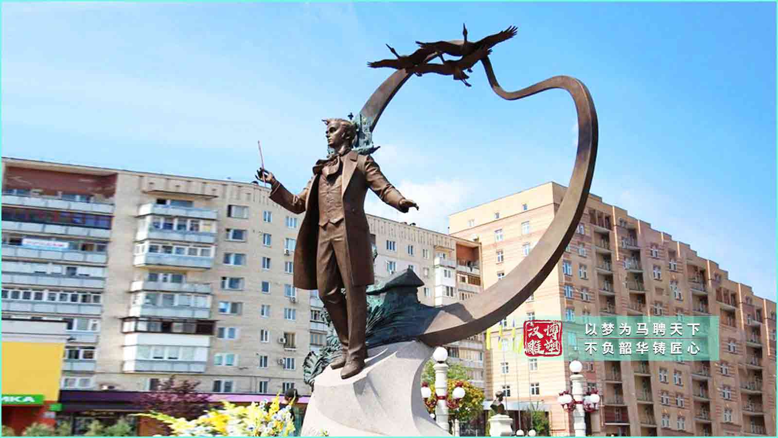 鑄銅西方科學家名人雕塑,校園展館景區景觀,銅雕藝術品定制廠家